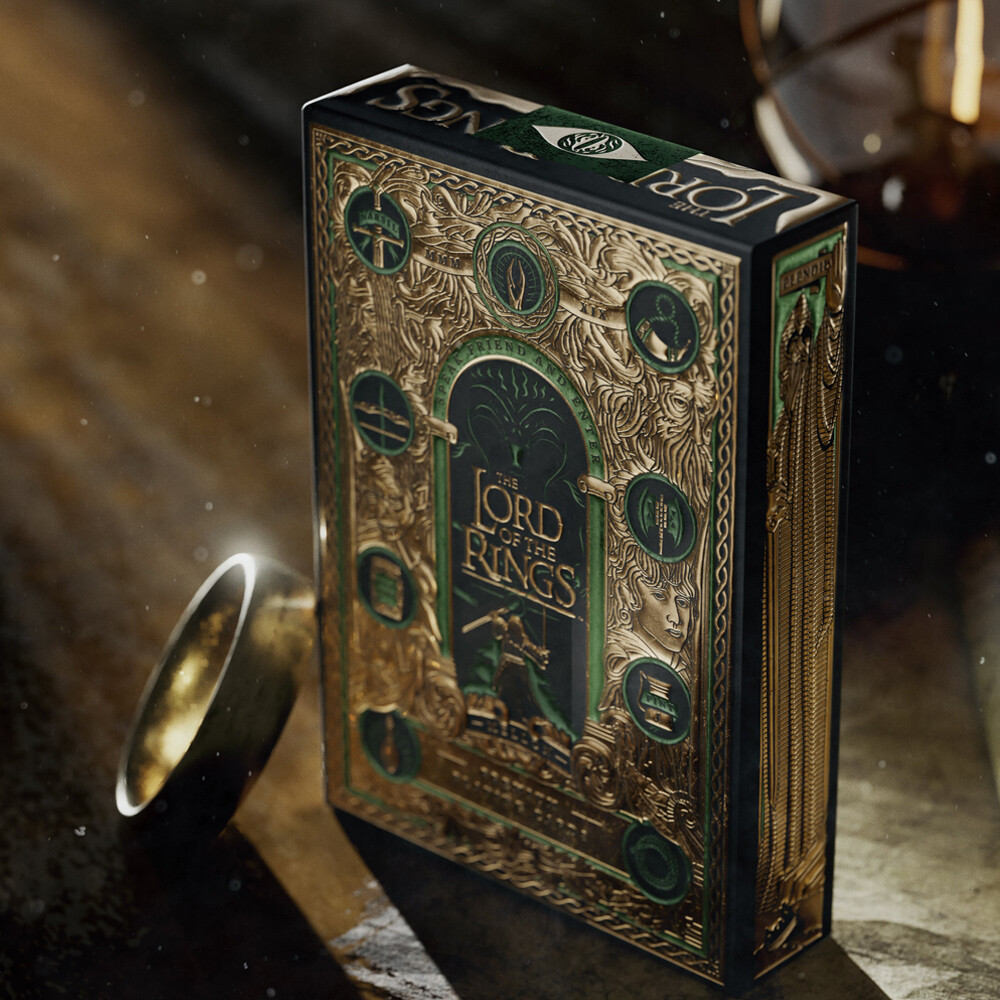 [오늘출발] 반지의 제왕 굿즈 트럼프 카드 마술 포커 홀덤 원카드 게임