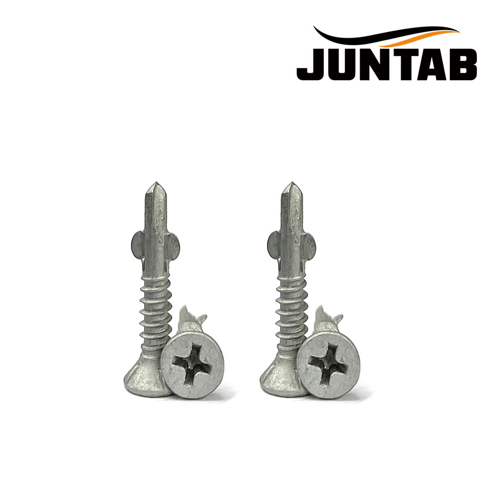 명화금속 방부목 윙피스 날개붙이 직결나사 델타(매그니)/FH 8(4.2mm)x45mm(500EA)