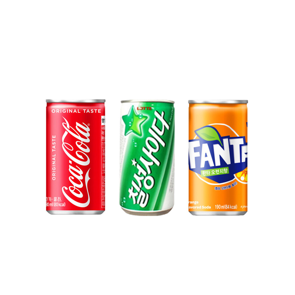 [오늘출발] 코카콜라 코카콜라 칠성사이다 환타 오렌지 190ml 각 10입 총 30입