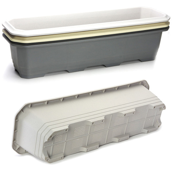 [오늘출발] 메가박스 880 (화분만) 베란다 텃밭 직사각 플라스틱 대형화분 사각 긴화분 분갈이