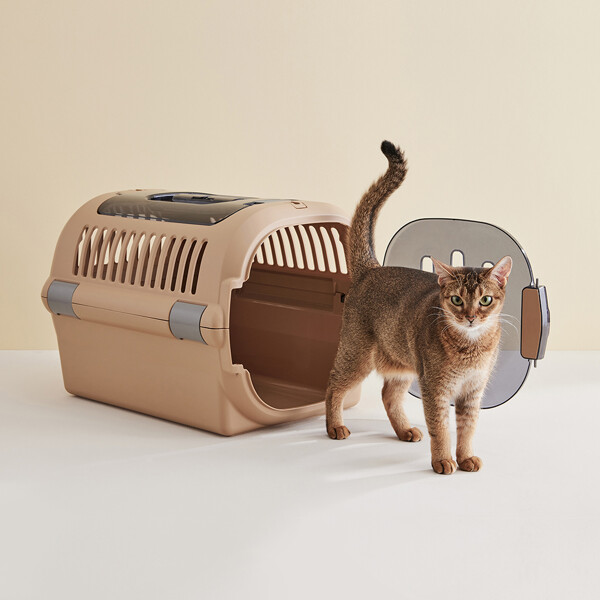 릿첼 (현대Hmall)릿첼 강아지 고양이 이동장 이동가방 캐리어 캠핑 켄넬 파인 더블도어 S