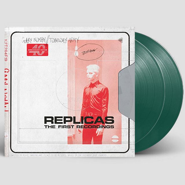 GARY NUMAN  TUBEWAY ARMY - REPLICAS: THE FIRST RECORDING 40TH ANNIVERSARY GREEN LP