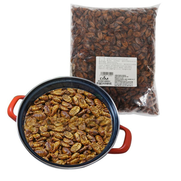 [오늘출발]냉동 번데기1kg 1개  고단백 저칼로리