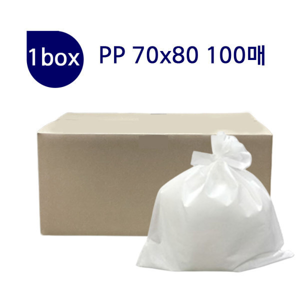 일회용 추출자루 70x80  100장 pp 부직포 보자기 한약 국물 육수망 다시백 걸름망 국물 중탕