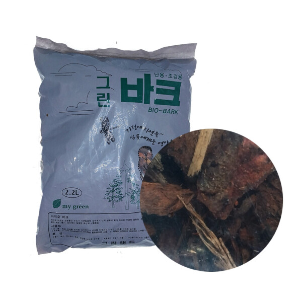 모두다 소나무 바크 나무껍질 멀칭효과 다용도 바크(약2.2리터)