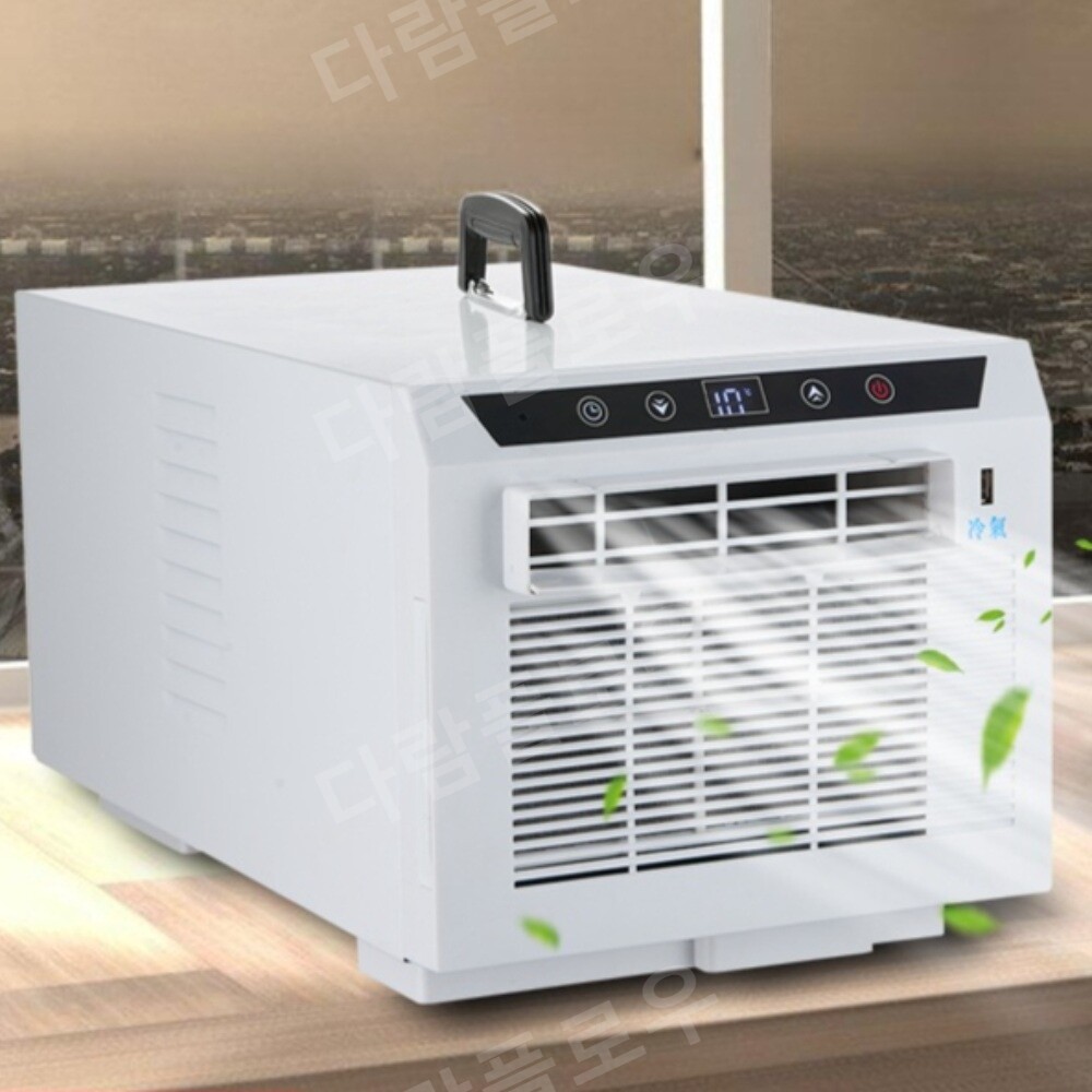 무시동에어컨 실외기없는 휴대용 이동식 소형 에어컨-리모컨 에어컨 본체 단품 +1.2m냉방장