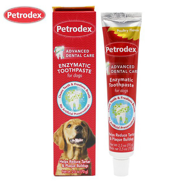 [오늘출발] 펫트코리아 강아지 치약 페트로덱스 입냄새제거 효소치약 닭고기맛 70g (특별 한정수량 공급하는 제품입니다.)