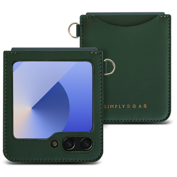 [로어케이씨테크][오늘출발]심플리로어 갤럭시 Z플립7 FE 6 5 4 유니크 레더 카드 케이스 14시이전 주문건 당일출고 / 무료배송