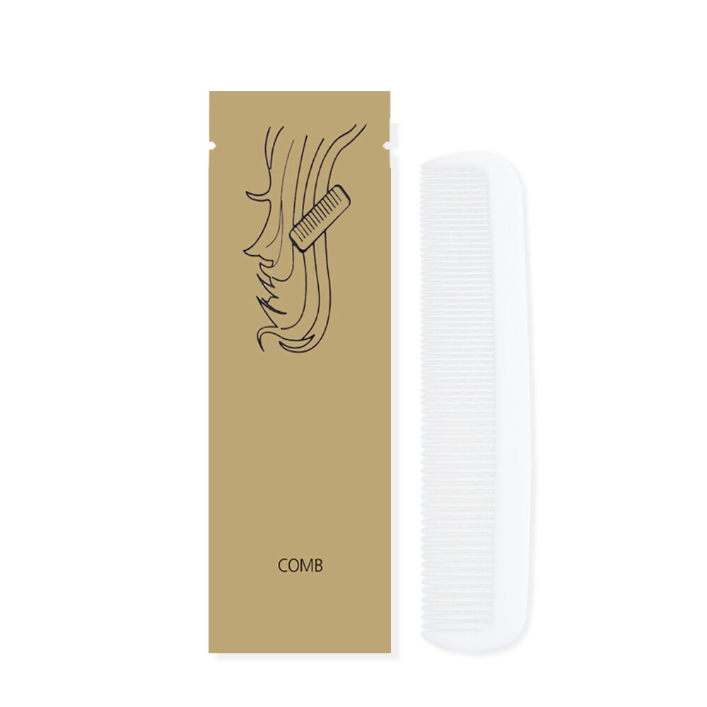 [오늘출발] 그라프트지 일회용 빗 일자빗 신사빗 여행용 휴대용 호텔용