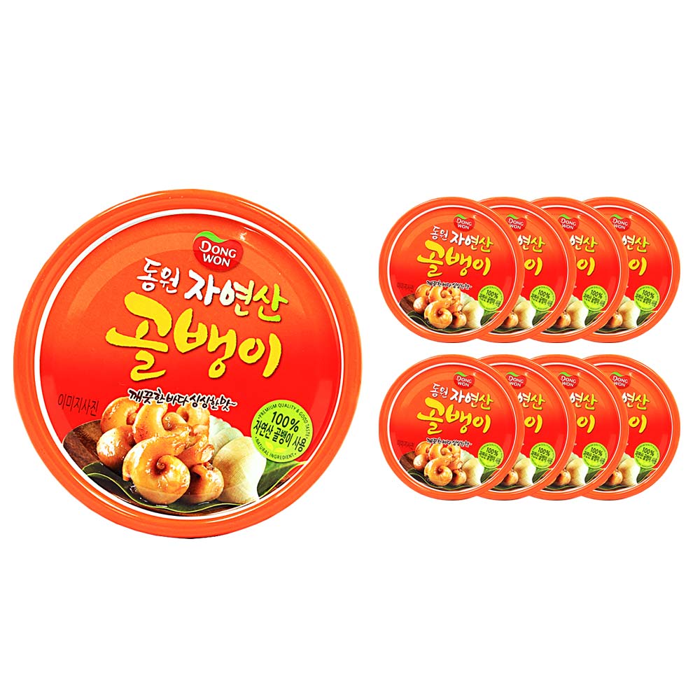 [동원에프앤비][오늘출발] 동원 동원 자연산 골뱅이 140g 한박스 (140g x 48ea)