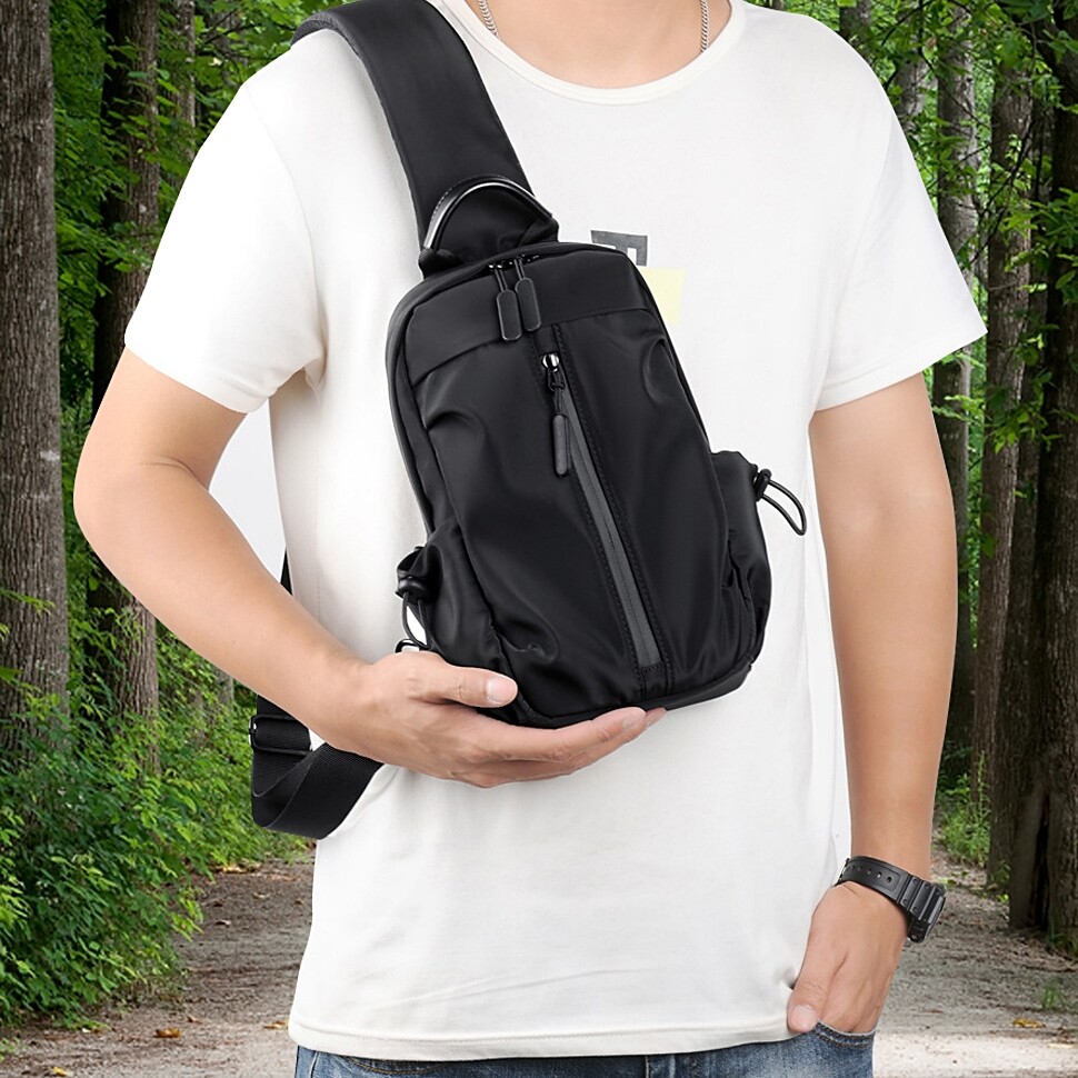 카지노칩 슬링백 방수 여행가방 미니크로스백 남성크로스백 남자슬링백 여행용크로스백