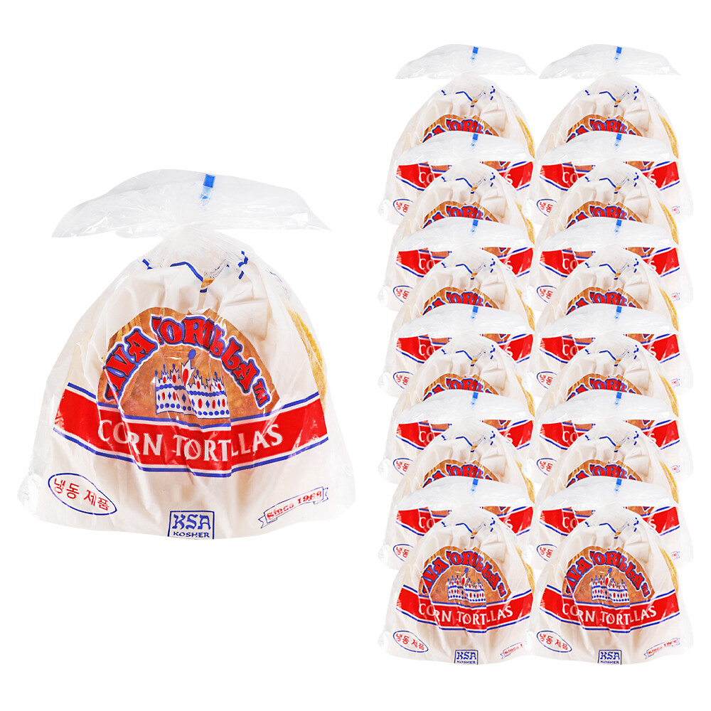 [오늘출발] 레이나 콘또띠아 6인치 990g(60장) /냉동 한박스 (990g x 12ea)-아이스박스무료