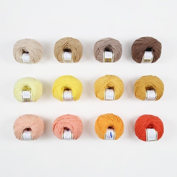 헤라코튼 45g (10+1) 제일모직 뜨개질 털실 손뜨개 인형실 블랭킷 면실 아기옷실