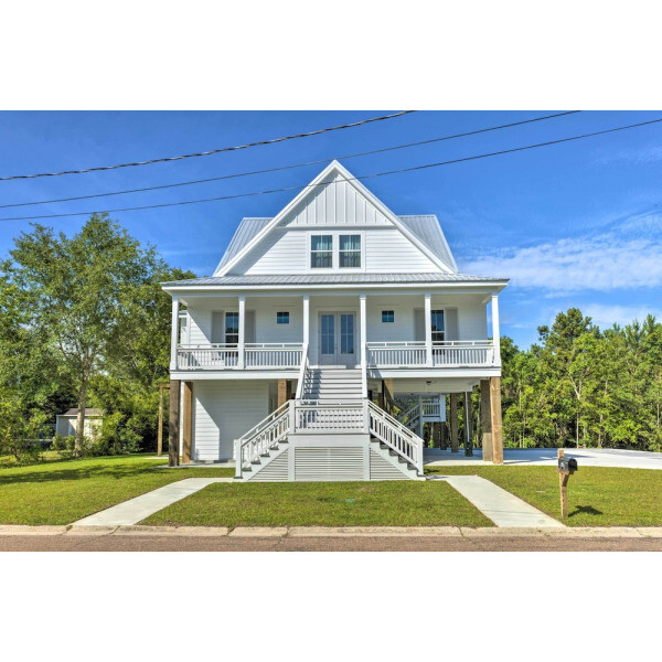 | Waveland | 해안의 웨이블랜드 하우스  퍼블릭 비치까지 1/2 블록