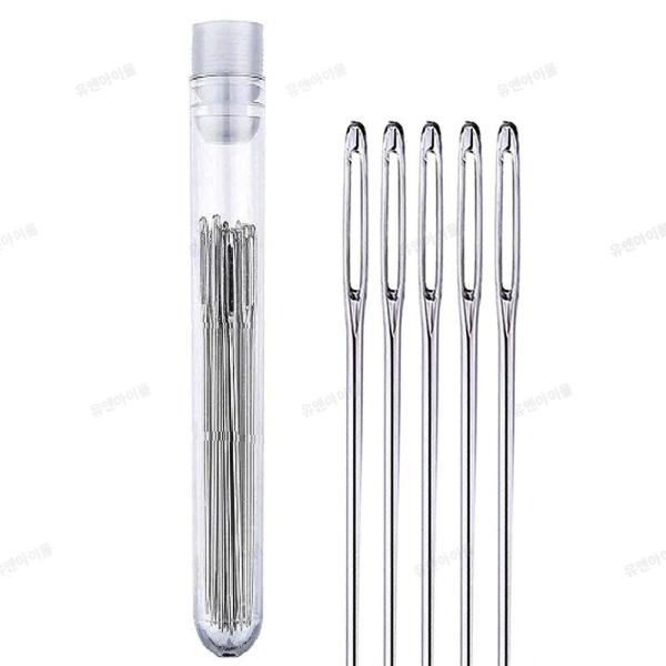 [오늘출발] 큰바늘귀 귀큰바늘 쉬운 실꿰기 바느질 큰구멍 바늘