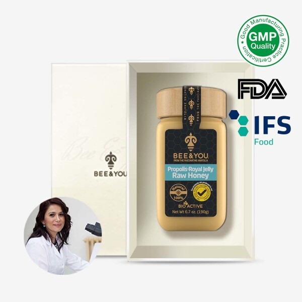 [오늘출발] 비앤유 하이른 비앤유 로얄폴리스꿀 프로폴리스 로열젤리 로우허니 (190g)