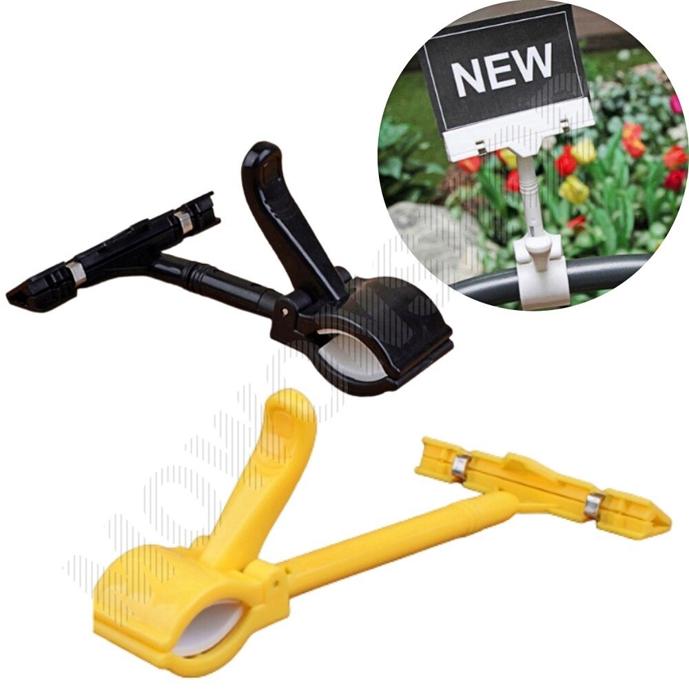 [오늘출발] 5. 노랑(소) 빵 이름표 모니터 집게 클립 이름꽂이 쇼클립 와블러 네임꽂이