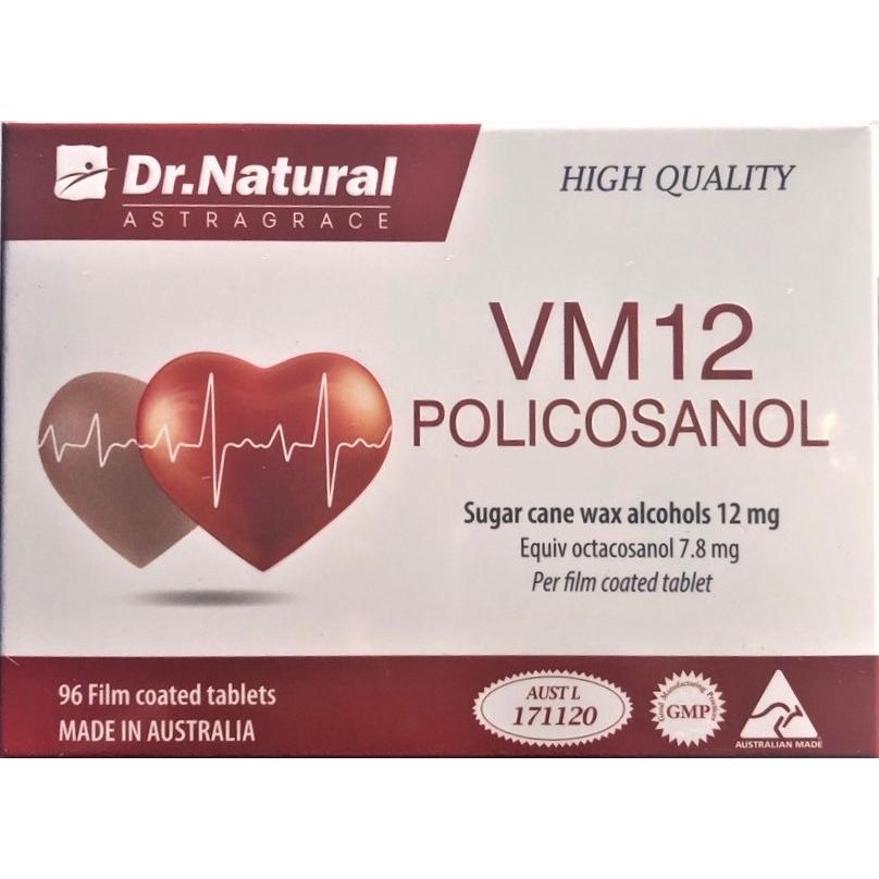 DR Natural 닥터내츄럴 호주발송 V-MAX 12 폴리코사놀 96정