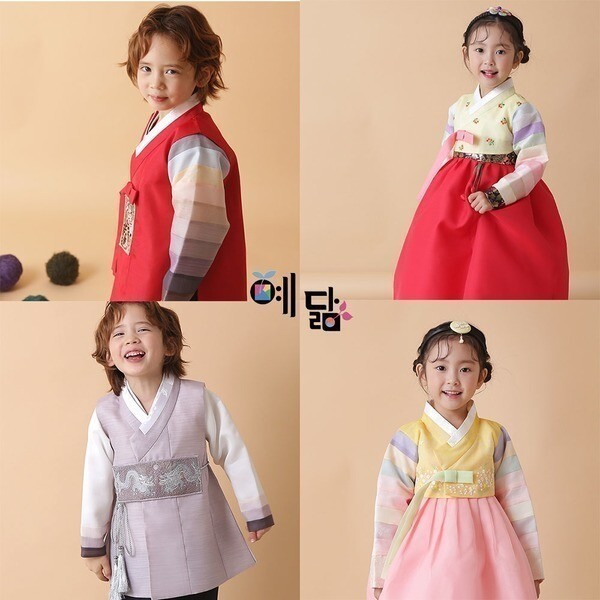 [오늘출발] 예닮 예닮 프리미엄 아동 한복 여아 남아 백일 돌 아기 전통 유아 어린이 남자 여자 추석 예닮한복