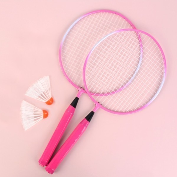 [오늘출발] 어린이용 짧은배드민턴채 작은라켓세트 조그만셔틀콕 유아