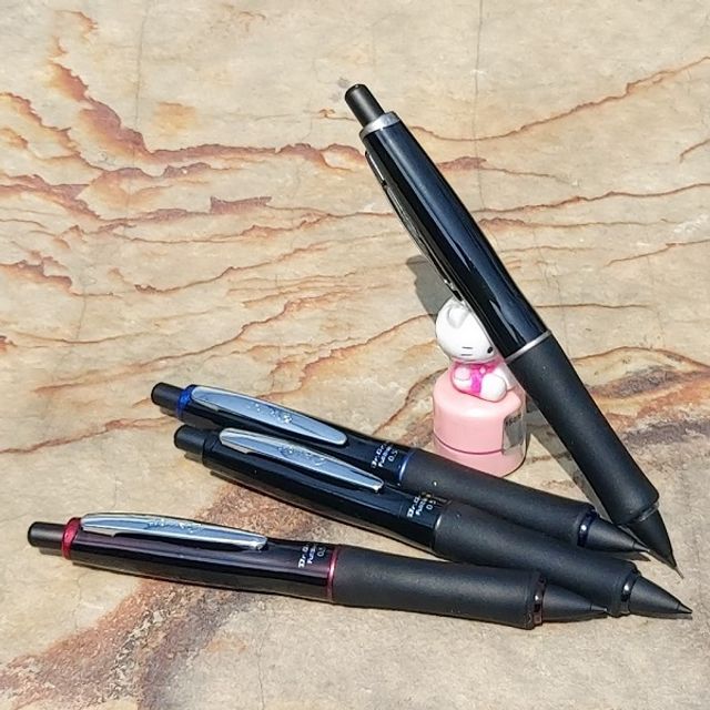 파이롯트 P2D 파이롯트 0.5mm 흔들이 샤프펜슬 Dr.Grip Full Black 문구 파이롯트