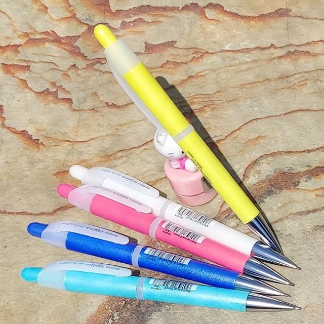 P2D 제브라 0.5mm 펄 러버그립 샤프펜슬 에스피나-ViVid 문구 Zebra