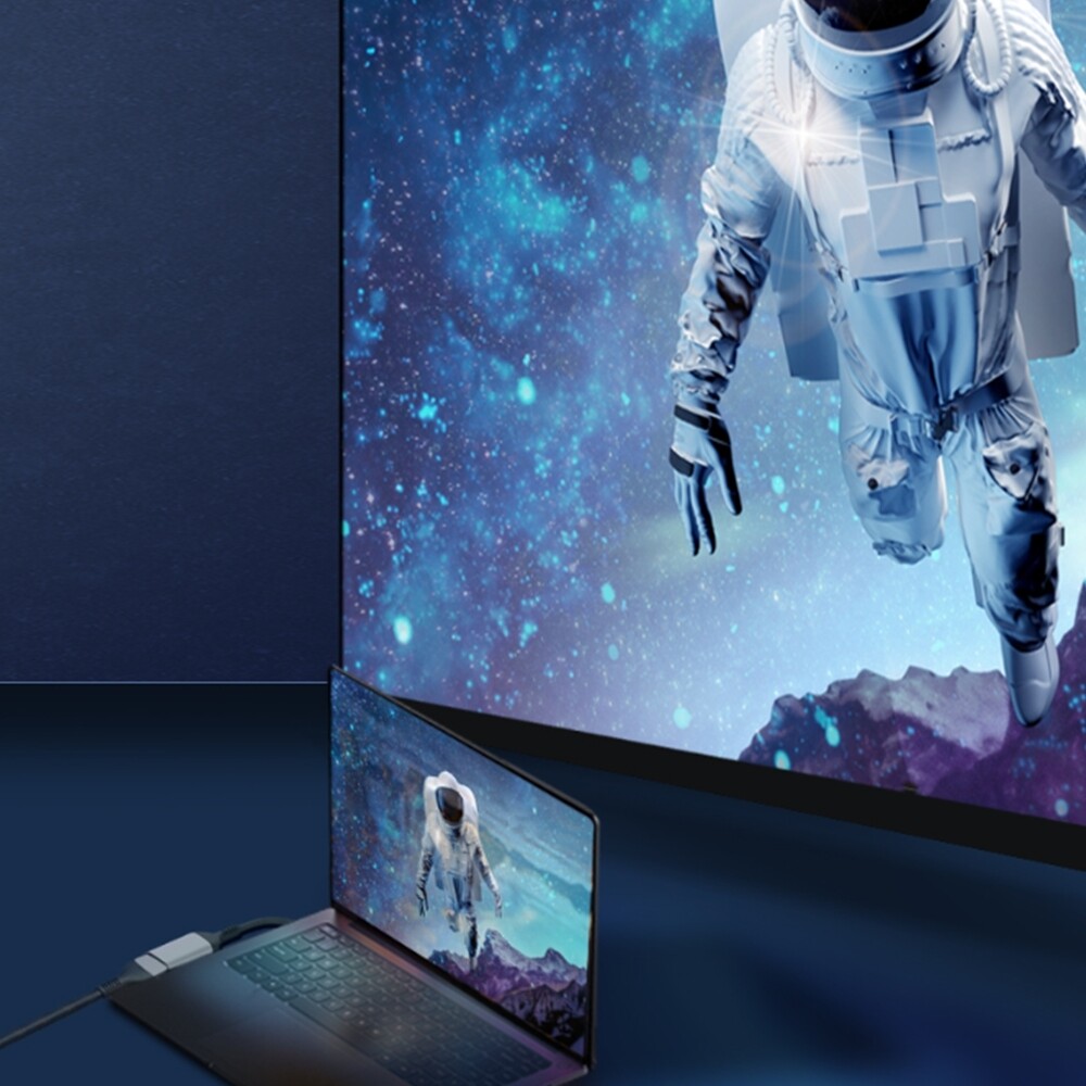 [오늘출발] TV로 유튜브보기 핸드폰연결젠더 C TO HDMI 변환케이블