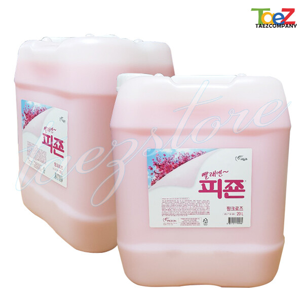 [오늘출발] 피죤 다담리빙 피죤 핑크 말통20L 대용량 섬유유연제