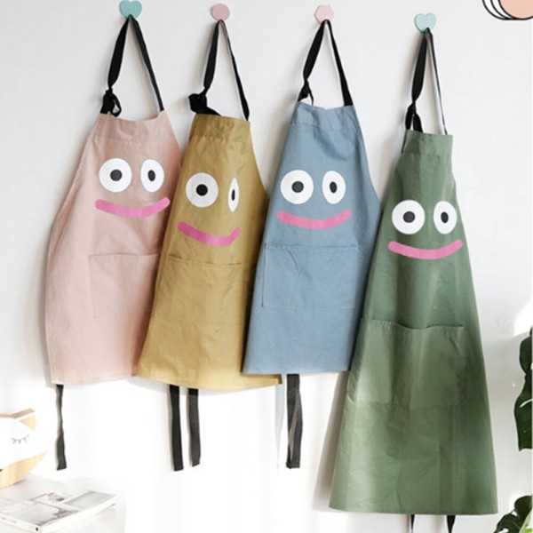 주방 스마일앞치마 주머니수납 유치원 공방 교사 알바