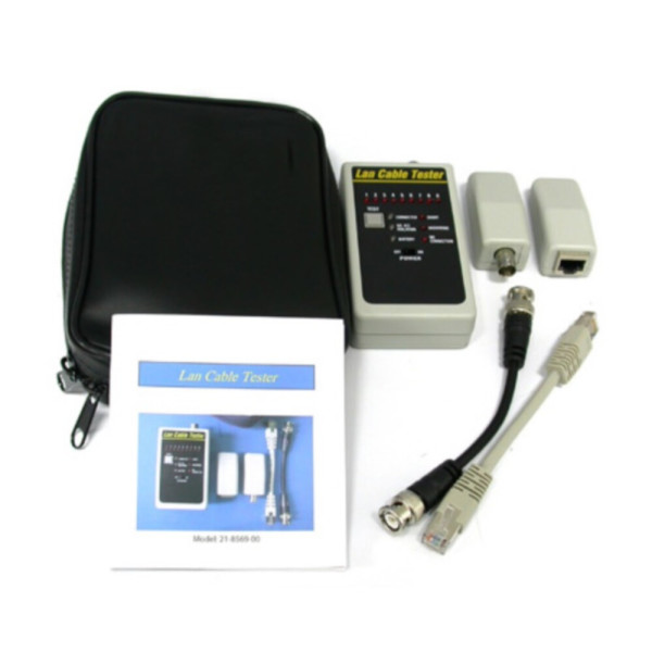 [오늘출발] 정상작동 여부확인용 사용쉬운 랜/BNC 테스터기 / 전압 멀티 자재 통신 샵