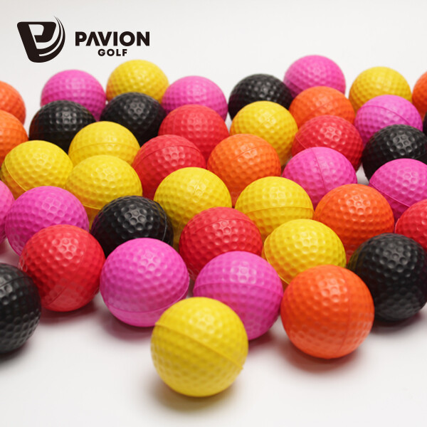 [오늘출발] 파비온 실내 스윙연습용 딤플형 스펀지공 (48p)