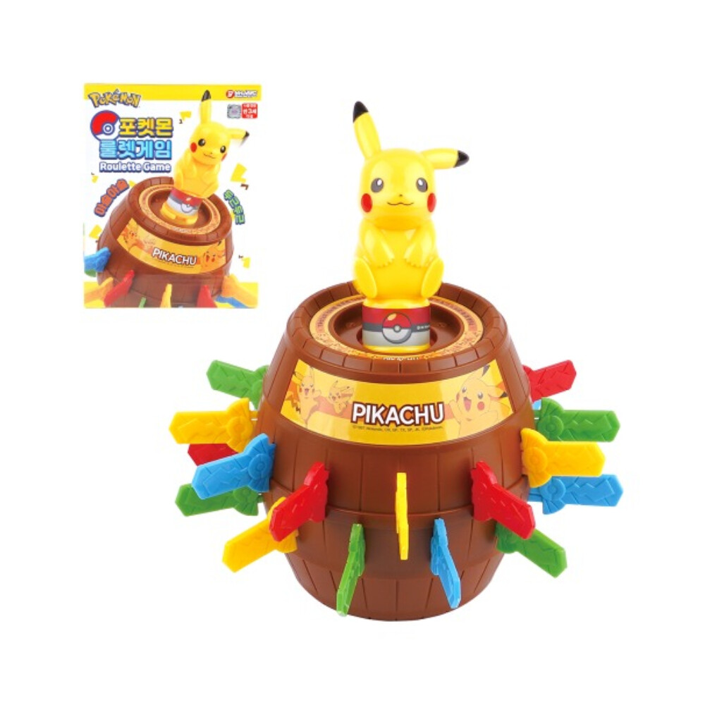[카카오아이엑스][오늘출발] 카카오프렌즈 포켓몬 룰렛게임 / 바니랜드 보드게임 복불복게임 해적룰렛 룰렛보드게임 복불복룰렛 통아저씨게임