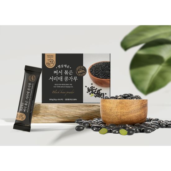 채운 햇살채운 쪄서 볶은 서리태 콩가루 30봉 x 4박스 (총 120봉)