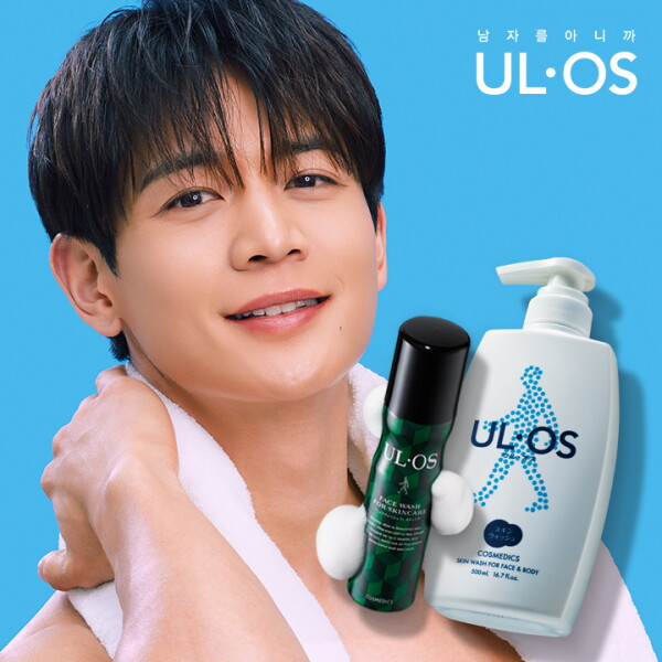 우르오스  스킨워시 500ml + 페이스워시 100g