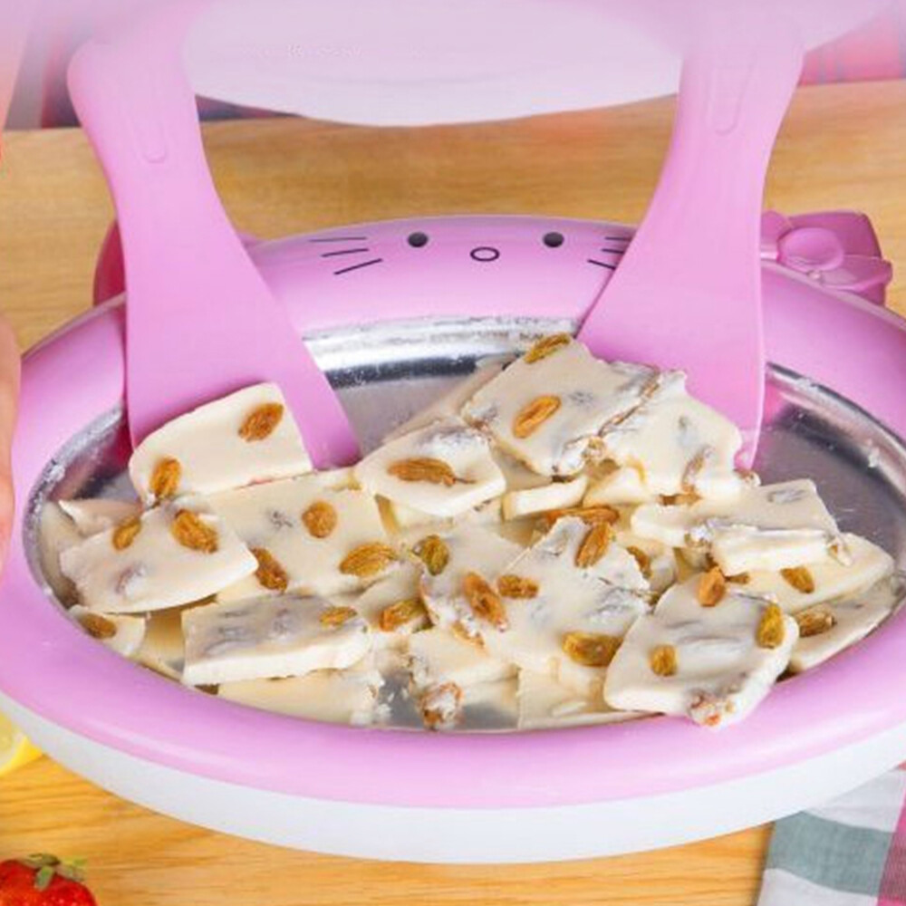 가정용 아이스크림 만들기 철판 수제 메이커