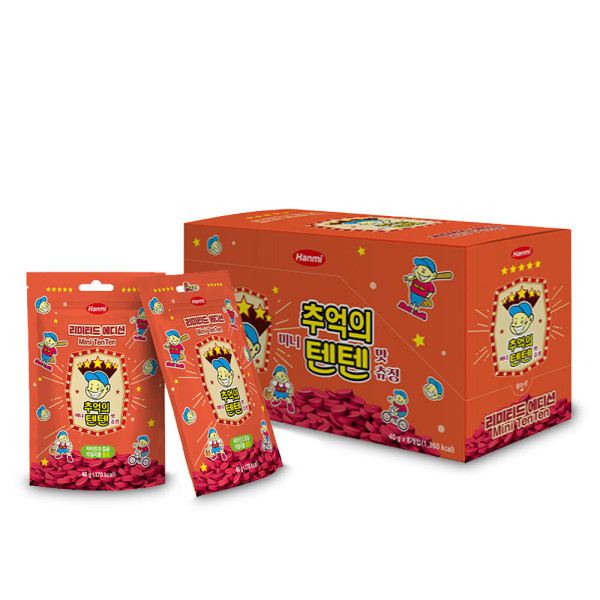 텐텐 영양제 츄정 대용량 80정 한미 약품 8봉입 1박스