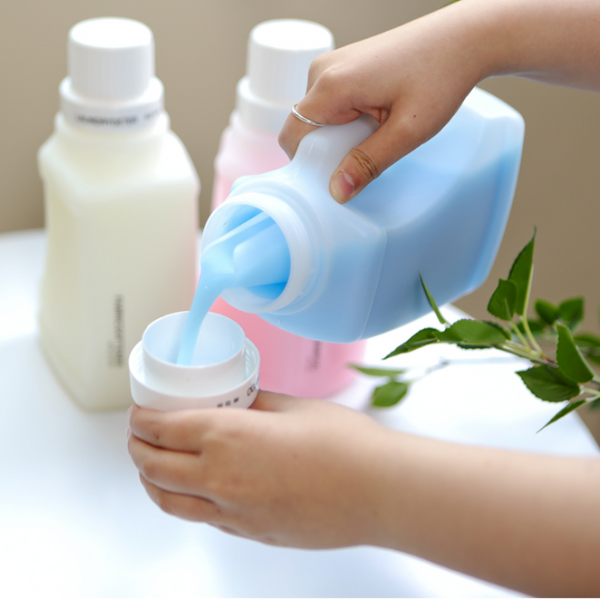 세제 소분용기 세탁 세제용기 리필용기 디스펜서 액체 손잡이용기 2종