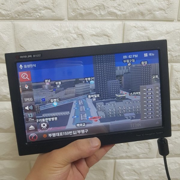 [오늘출발] 아이나비 중고 팅크웨어 아이나비 M100 3D 16G 8인치 네비게이션