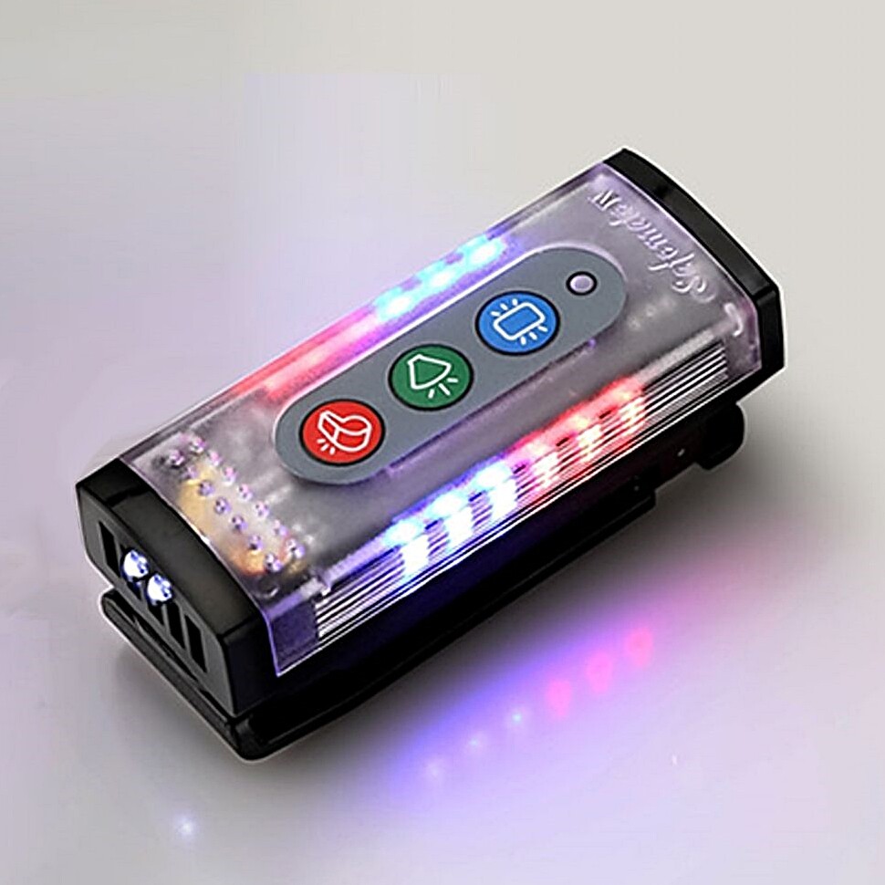 LED안전경고등휘슬전자호루라기 세이프메이트4MC-type