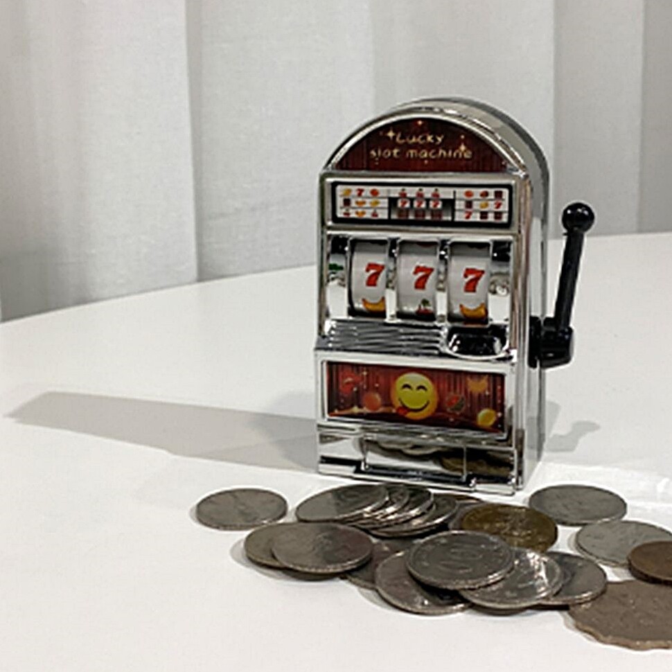 미니 슬롯머신 룰렛 모형