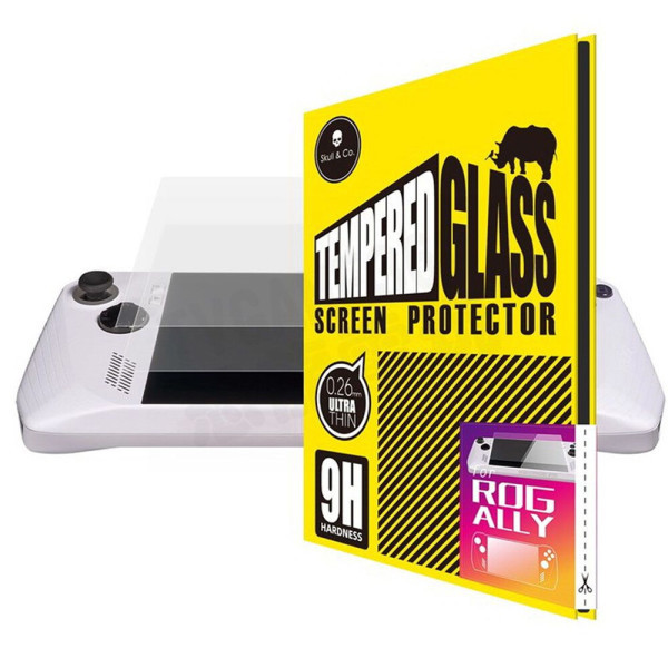 [오늘출발] Rog XBOX Ally X 필름 스컬앤코 강화유리 액정보호필름 2매