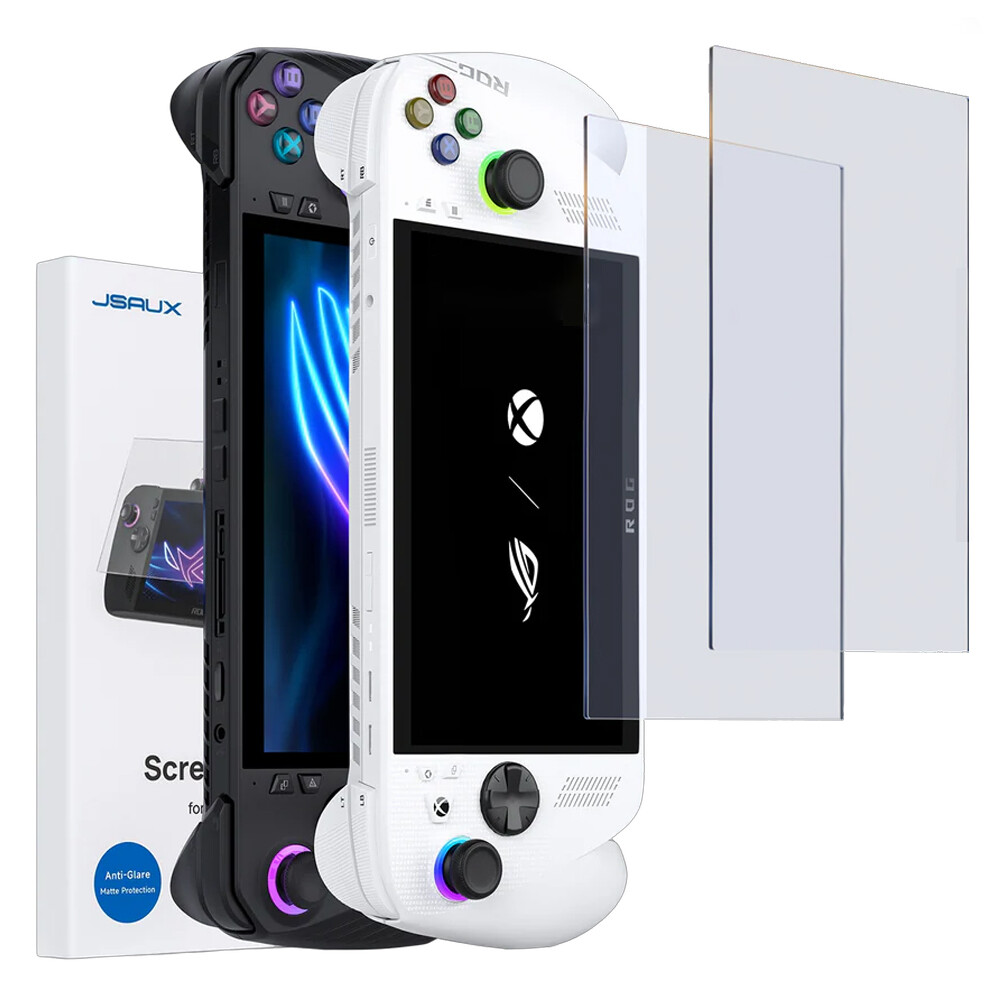 [오늘출발] ROG XBOX Ally X 필름 JSAUX 엑갈리 저반사 강화유리 액정보호필름 2매
