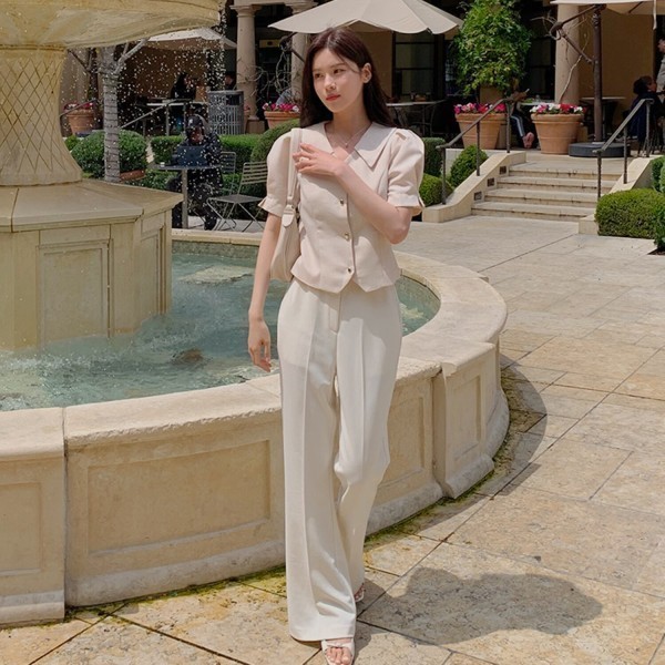 리리앤코 숏/기본/롱 텐셔니얼 스판 히든밴딩 부츠컷 슬랙스 팬츠/빅사이즈/여성의류/데이트룩/오피스룩/데일리룩