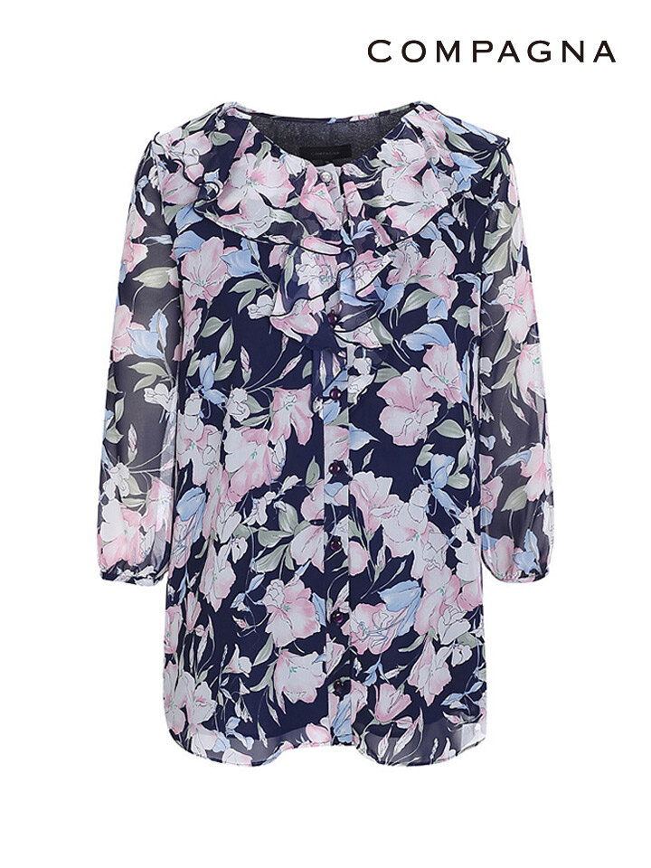플라워프릴블라우스_CAAU4-WRB050
