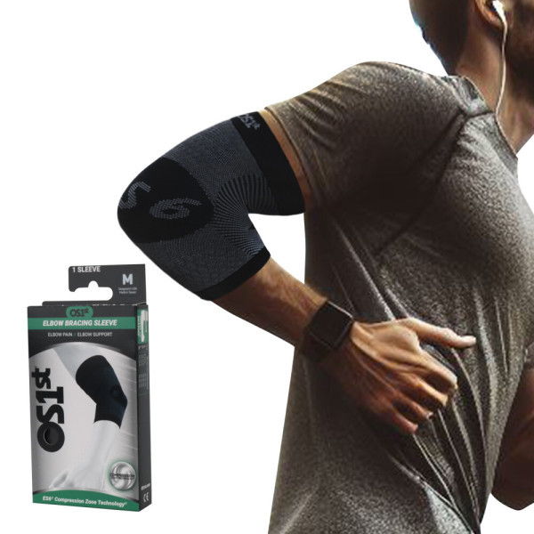 [오늘출발] OS1st 오에스퍼스트 미국특허 관절 팔꿈치 보호대 블랙 ES6-BLK