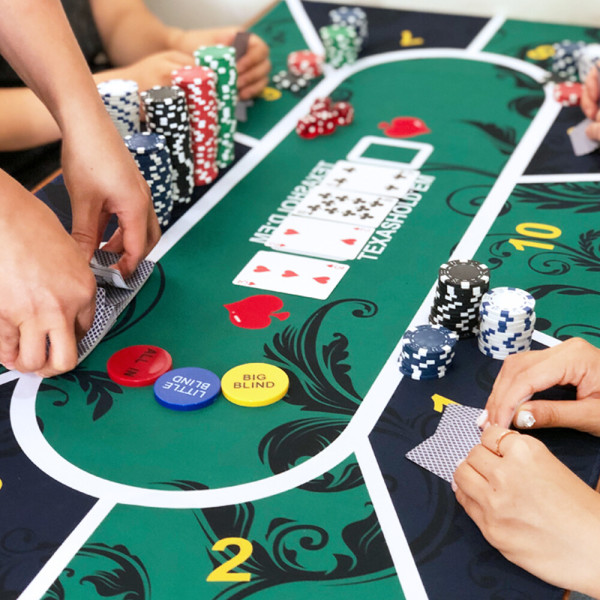 홀덤매트 양면사용매트 / 포커매트 카드놀이 매트 고스톱 매트 홀덤카페 / 60X120cm