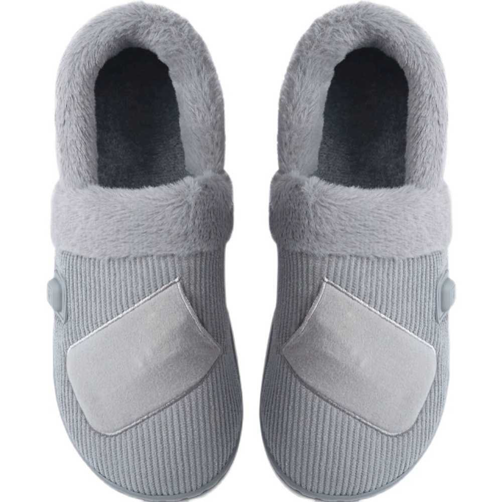 발열 슬리퍼 온열 신발 전기 충전식 겨울 실내화