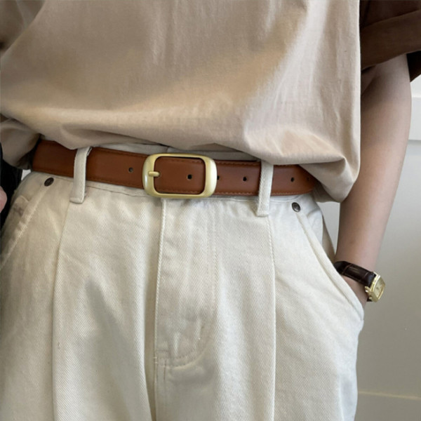 알린 여성 포인트 금장 가죽 원피스 벨트 허리띠 버클 당일발송가능+무료배송