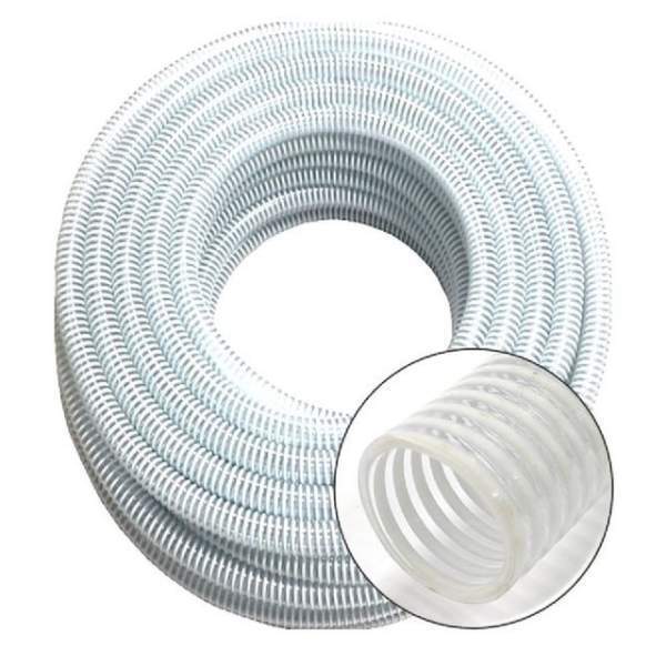 [오늘출발] 투명나선 호스 38mm X 50M/펌프용 토목용 동력기용 양수기 펌프용 토목용 동력기용 양수기용 배수전용 호스
