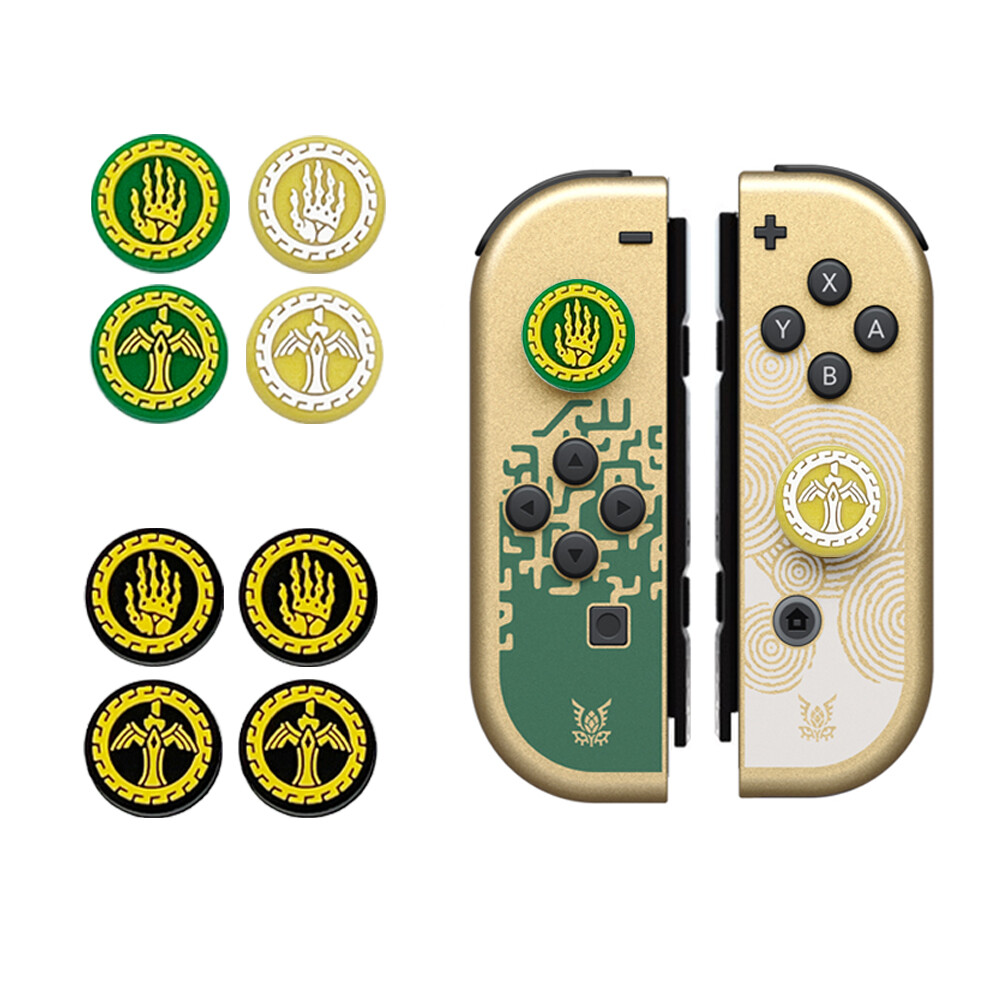 [오늘출발] 닌텐도 스위치 조이콘 스틱커버 키 캡 아키토모 젤다의전설 티어스오브더킹덤 토템